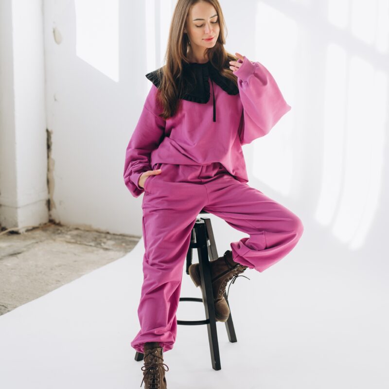 Spodnie oversize Jagoda