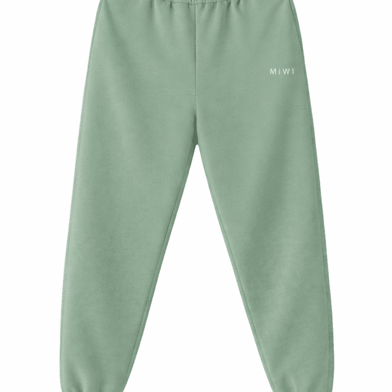 Spodnie oversize Oliwka