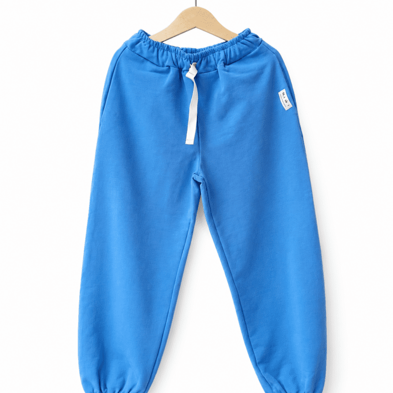 Spodnie oversize NIEBIESKI