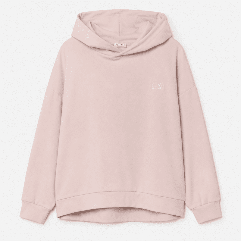 Bluza Pies PUDROWY RÓŻ